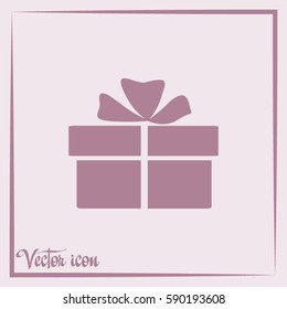 Vector illustration of gift box 