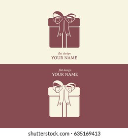 Vector illustration of gift box