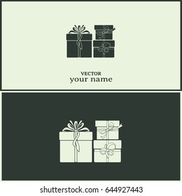 Vector illustration of gift box
