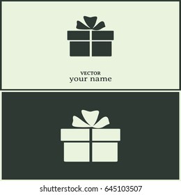 Vector illustration of gift box 