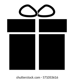 Vektorgrafik des Geschenkbox-Symbols
