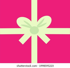 Vector illustration of gift box surface.