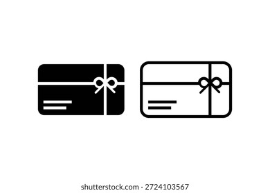 Ilustración vectorial de la Tarjeta de regalo 
