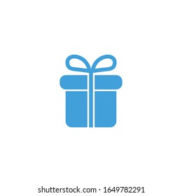 
Vector illustration, gift icon template