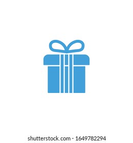 
Vector illustration, gift icon template