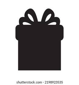 Vector illustration of gifts on front view in flat style.