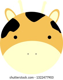 Vector illustration giraffe