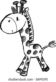 Sketch Giraffe Images, Stock Photos & Vectors | Shutterstock