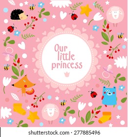 Vector illustration for girl