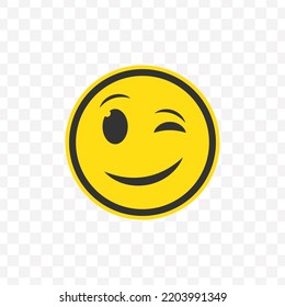 Vector illustration of girlish emoticons. Colored icons for website design .Simple design on transparent background (PNG).