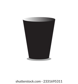Vector illustration glass icon suitable for your design