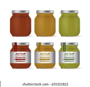 Baby Food Jar Images Stock Photos Vectors Shutterstock