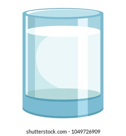 Vector Illustration Of A Glass Of Milk