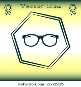 Vector illustration glasses