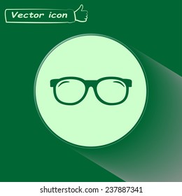 Vector illustration glasses