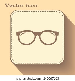 Vector illustration glasses