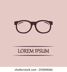 Vector illustration glasses