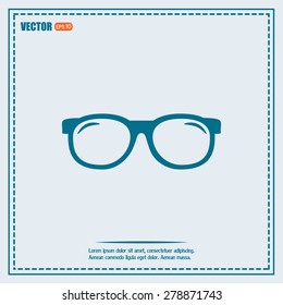 Vector illustration glasses