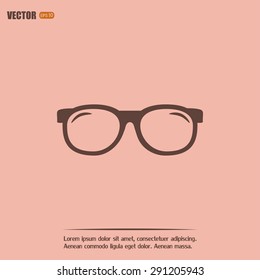 Vector illustration glasses