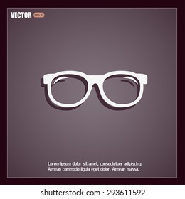 Vector illustration glasses