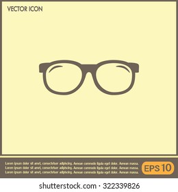 Vector illustration glasses
