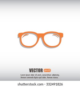 Vector illustration glasses