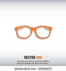 Vector illustration glasses