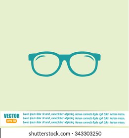 Vector illustration glasses