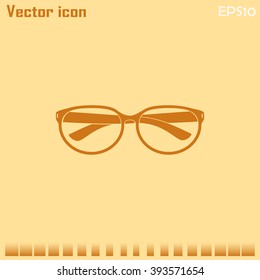 Vector illustration glasses