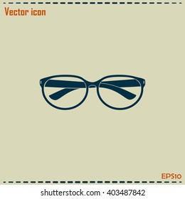 Vector illustration glasses