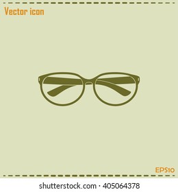 Vector illustration glasses