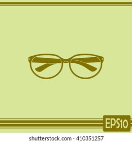 Vector illustration glasses