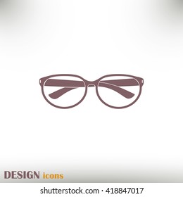 Vector illustration glasses