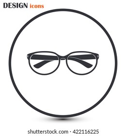 Vector illustration glasses