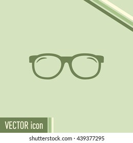 Vector illustration glasses