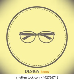 Vector illustration glasses