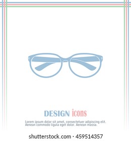 Vector illustration glasses