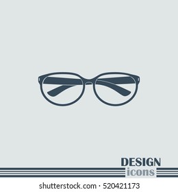 Vector illustration glasses