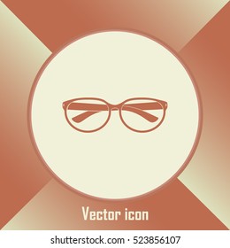 Vector illustration glasses