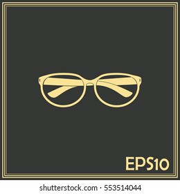 Vector illustration glasses