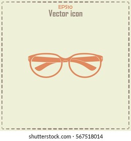 Vector illustration glasses