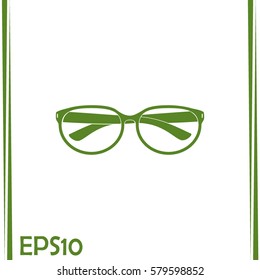 Vector illustration glasses