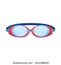 Vector illustration of glasses and eyewear logo. Graphic of glasses and eyewear vector icon for stock.