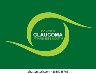 Vector Illustration Glaucoma Awareness Month Concept Stock Vector ...