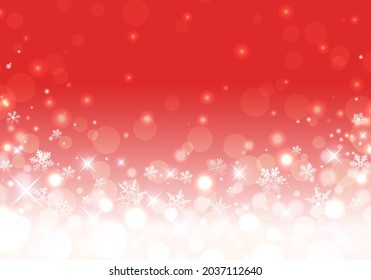 Ilustración vectorial del brillo y del fondo rojo del bokek