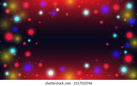 vector illustration. Glitters on a black background. christmas theme. White sparks and stars sparkle with a special light effect. Glittering particles of fairy dust fall to the floor.