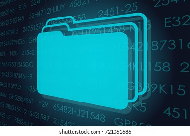Vector illustration of the global business and digital technologies.