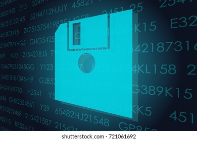 Vector illustration of the global business and digital technologies.