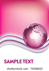 vector illustration global network the internet
