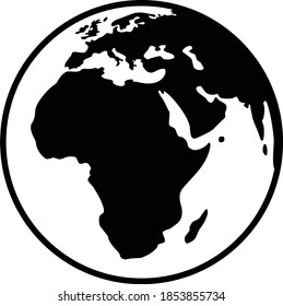 Ilustración vectorial del mundo